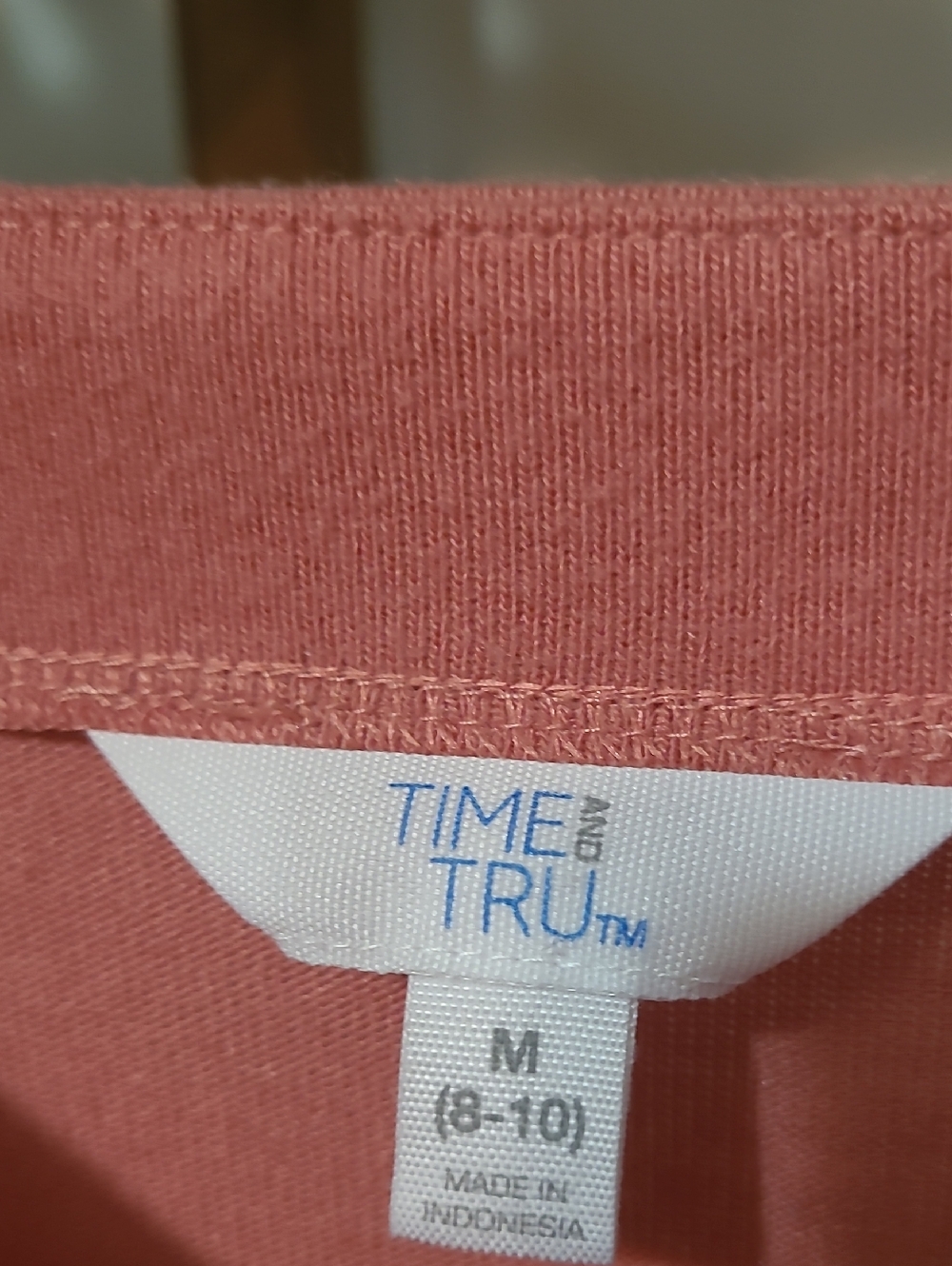 Terracotta//Mauve Knit Belted Dress - Picture 3 of 5
